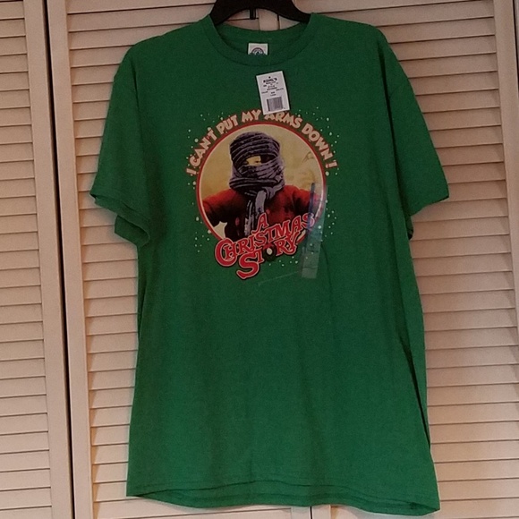 NWT A CHRISTMAS STORY HOLIDAY TSHIRT MEN'S L & XXL - Picture 1 of 8